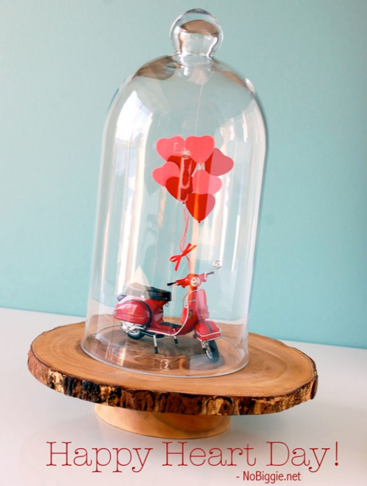 27 DIY Valentine's Day Crafts - Build a Valentine's Day vignette.