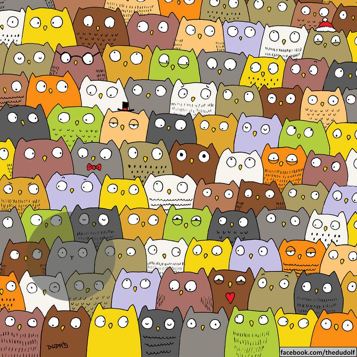 Find The Hidden Panda In This Picture Puzzle By Artist Gergely Dudás