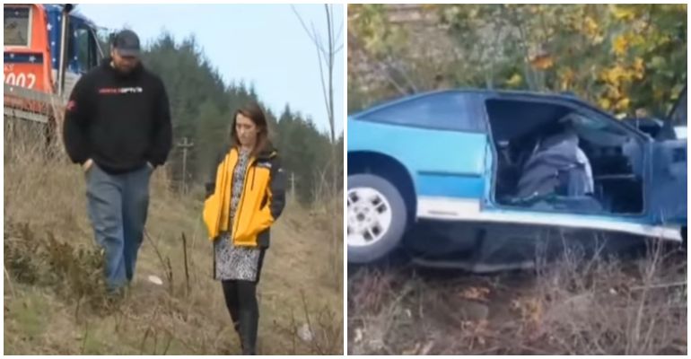 Robert Hooper, a Tow Truck Driver Spots a Wrecked Car and Saves a Life.