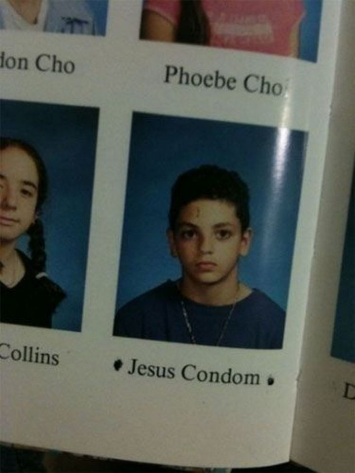 Jesus Condom.