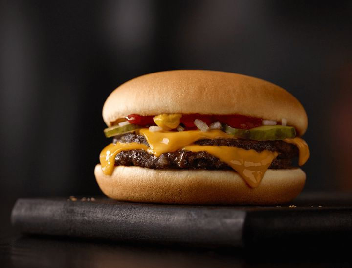 10 Fast Food Burgers With Less Fat and Calories Than a Caesar Salad - McDonald's Double Cheeseburger