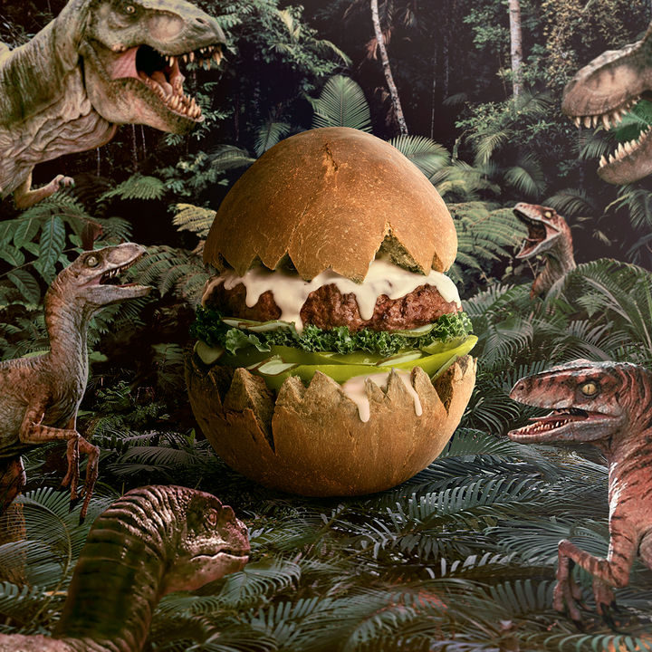 Fat and Furious Burgers - Jurassic BurgEgg.
