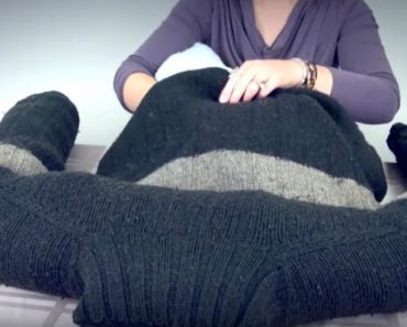 She Took an Old Sweater and Made the Cutest Thing Ever! Her Dog Will Love It!!