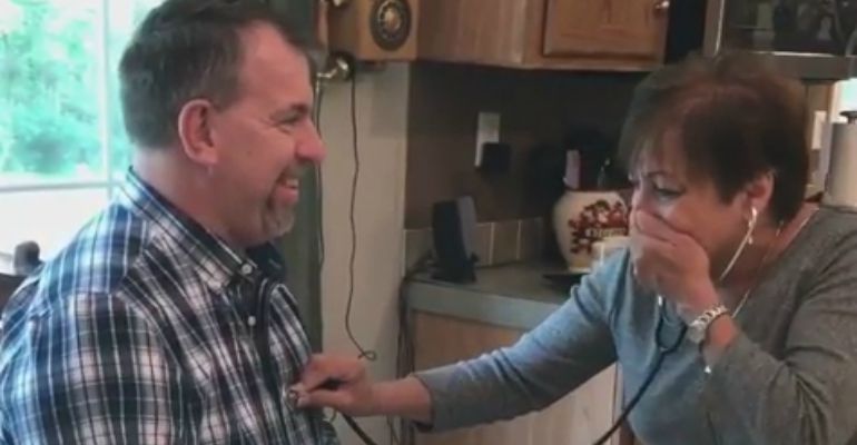 Heart Donor's Mother Hears Her Late Son's Heart Beating Again.