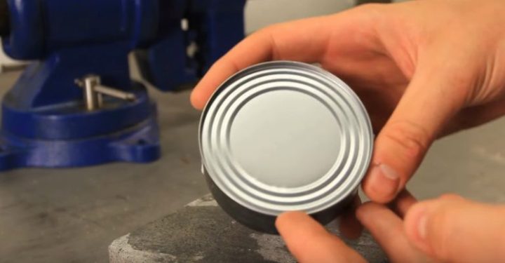 How to Open a Food Can Without Using a Can Opener.