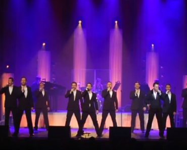 12 Men Appear on Stage. When They Begin to Sing, Their Performance Leaves the Audience Breathless
