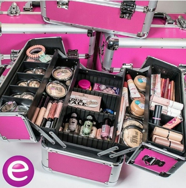 31 Hilarious Makeup Addiction Signs - You've moved away from beauty bags and now require beauty cases to store your evolving collection of makeup.