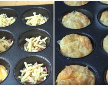 He Placed Beaten Eggs in a Muffin Tin and Created a Tasty Breakfast Treat!