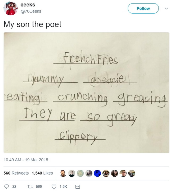 25 Funny Parenting Tweets - Why am I suddenly hungry for French fries?