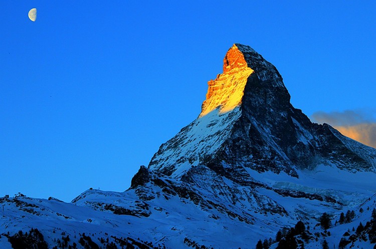 27 Beautiful Sunsets - The Matterhorn, Switzerland.