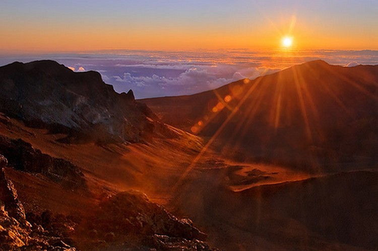 27 Beautiful Sunsets - Haleakala, Hawaii.