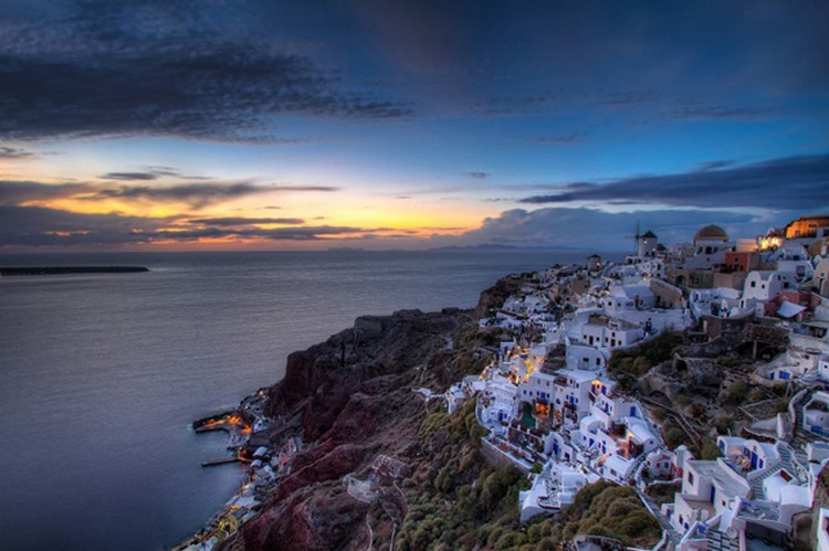 27 Beautiful Sunsets - Santorini, Greece.