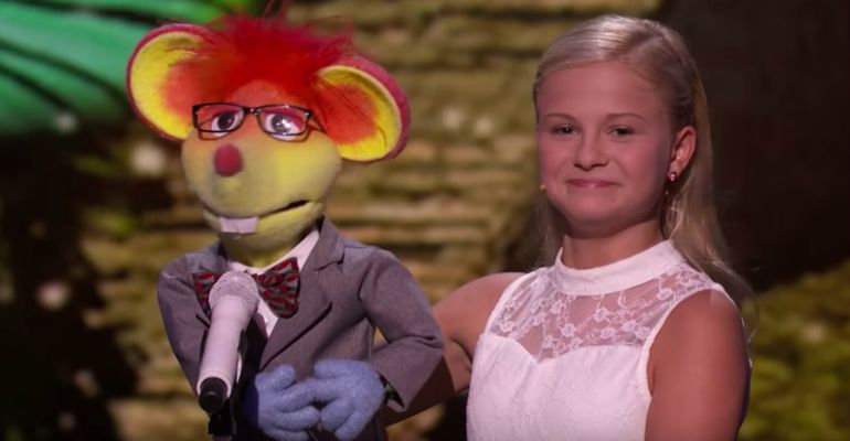 Darci Lynne Amazes AGT Judges With Jackson 5's "Who's Lovin' You"