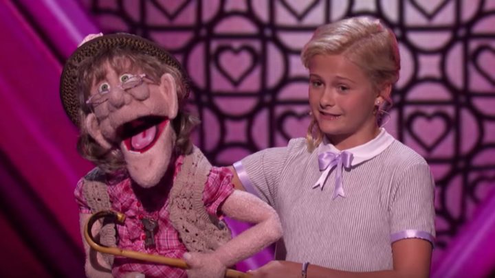 Watch young ventroliquist Darci Lynne Perform Aretha Franklin's '(You Make Me Feel Like) A Natural Woman' dedicated to Simon Cowell!