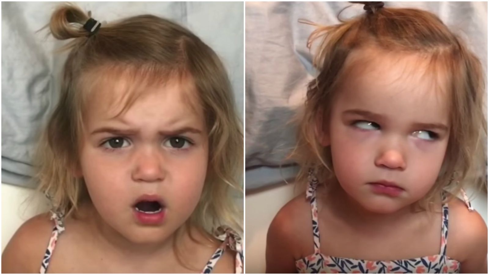 2-Year-Old Mila Stauffer Doesn't Handle Airport Security All That Well.