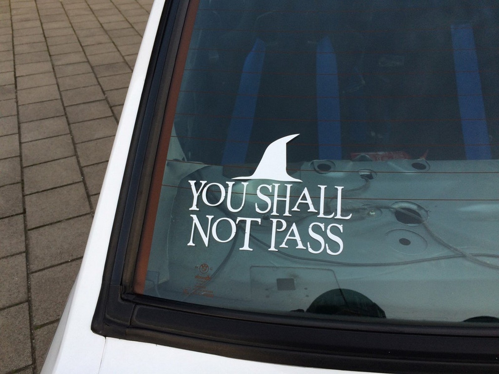 27 Funny Bumper Stickers - This favorite LOTR quote just begs to be on funny bumper stickers.
