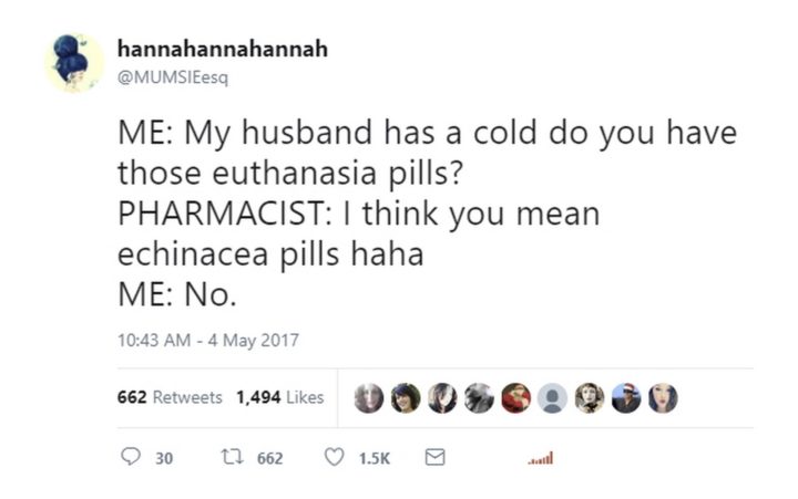 11 Funny Tweets and Memes About the Man Flu - Oh well, he had a good run.