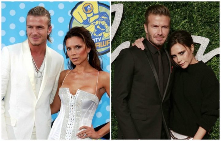 David and Victoria Beckham - Married for 18 years.