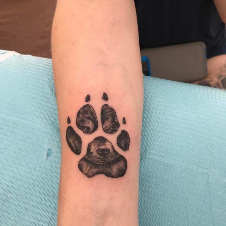 25 Dog Paw Tattoo Ideas to Showcase the Special Bond with Your Canine