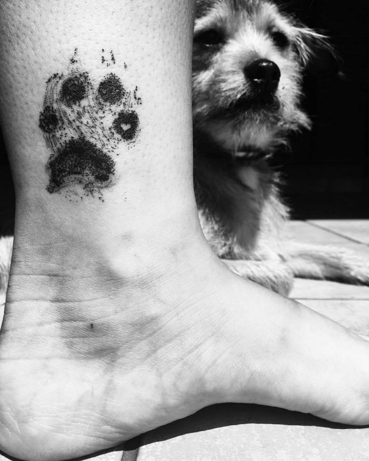 25 Dog Paw Tattoo Ideas - 