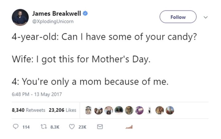 17 Funniest Parent Tweets - A future lawyer.