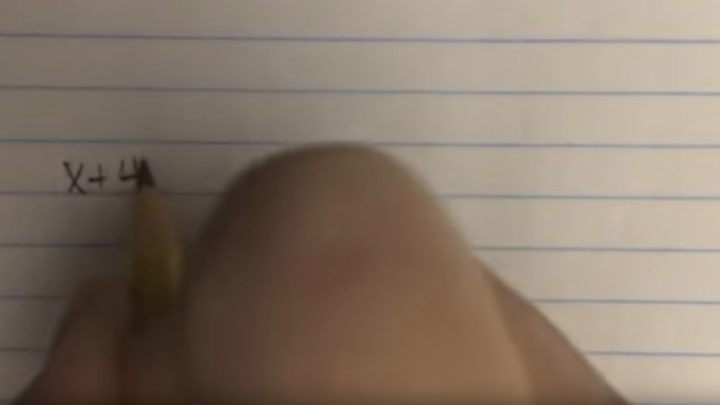 Girl Plays Star Wars 'Cantina Theme' with a Pencil.