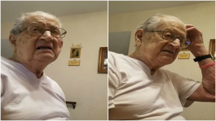 98-Year-Old Dad's Hilarious Reaction When He Finds Out How Old He Is.