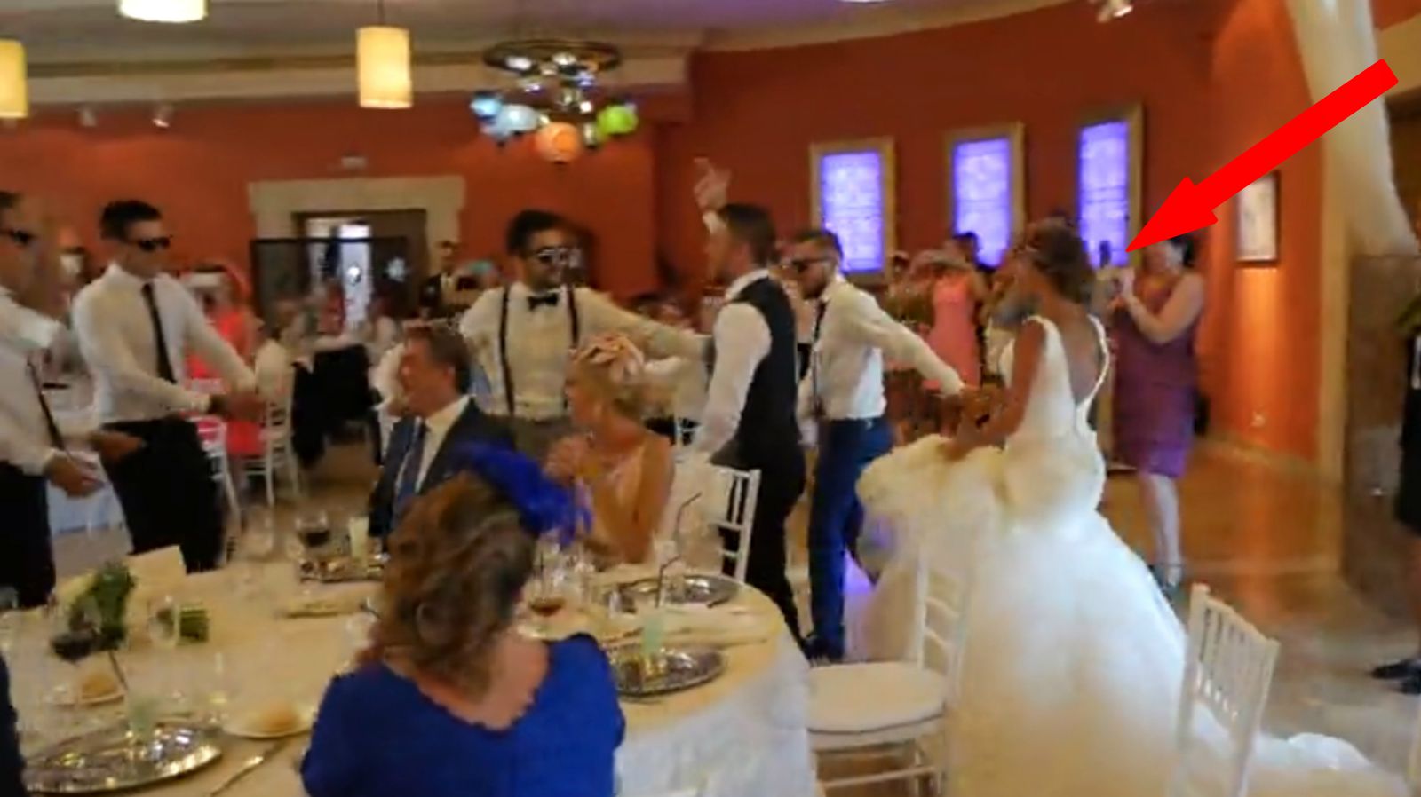 Husband And Groomsmen Deliver Surprise Performance For One Lucky Bride