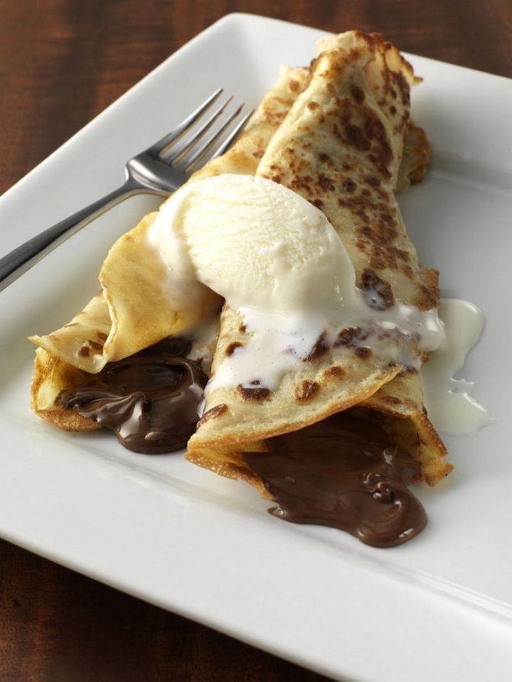 10 Best Pancake Recipes - Nutella Pancakes.
