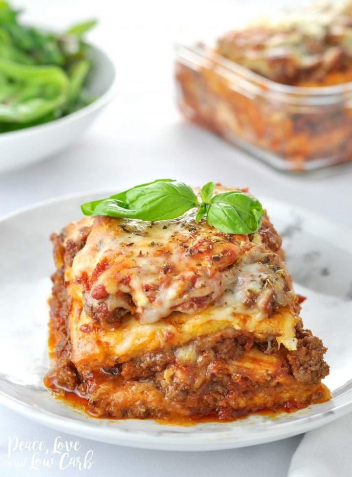 15 Best Lasagna Recipes - "Just Like the Real Thing" Low Carb Keto Lasagna.