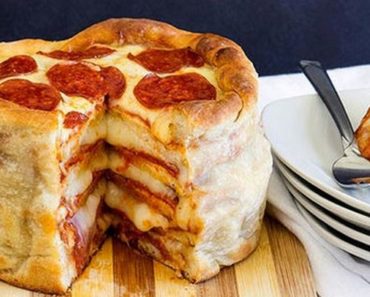 All I Want Is a Pepperoni Pizza Cake. You’ll Be Drooling When You Bake It!