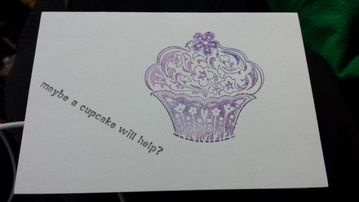 Maybe a cupcake will help?