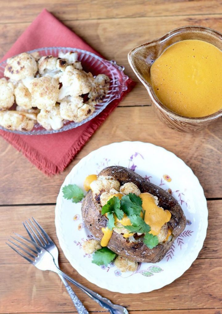 29 Best Potato Recipes - Aloo Gobi Baked Potatoes.