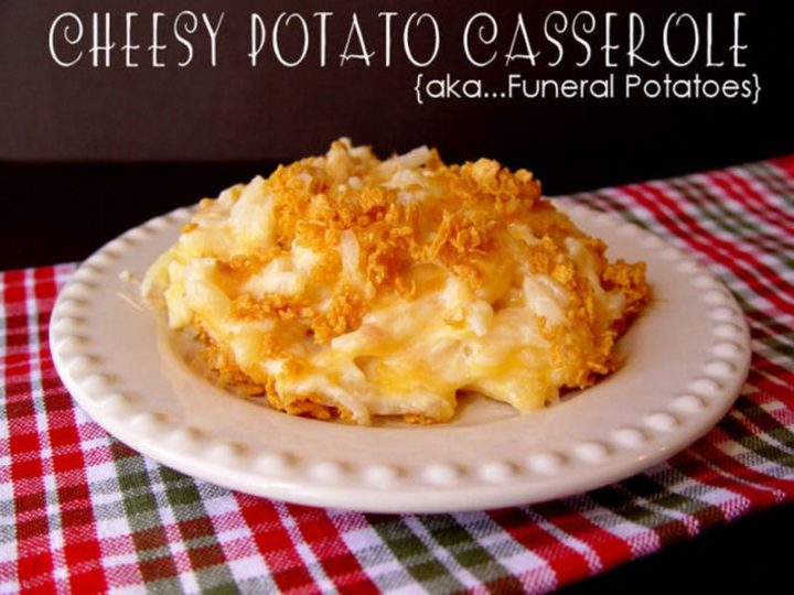 29 Best Potato Recipes - Cheesy Potato Casserole (Funeral Potatoes).
