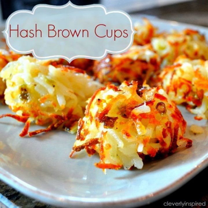 29 Best Potato Recipes - Individual Hash Brown Cups.