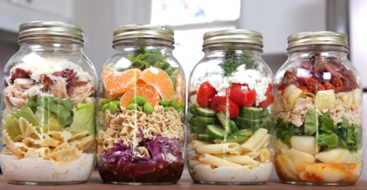 4 Pasta Salad in a Jar Recipes for the Perfect Healthy Lunch.