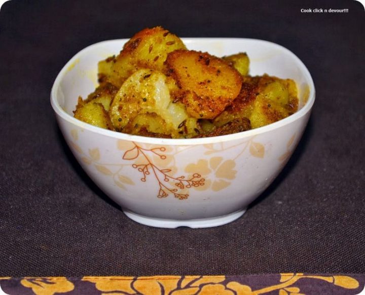 49 Indian Side Dishes - Aloo Jeera.