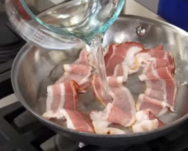 Cooking Bacon in Water Makes the Most Perfect Bacon Ever!