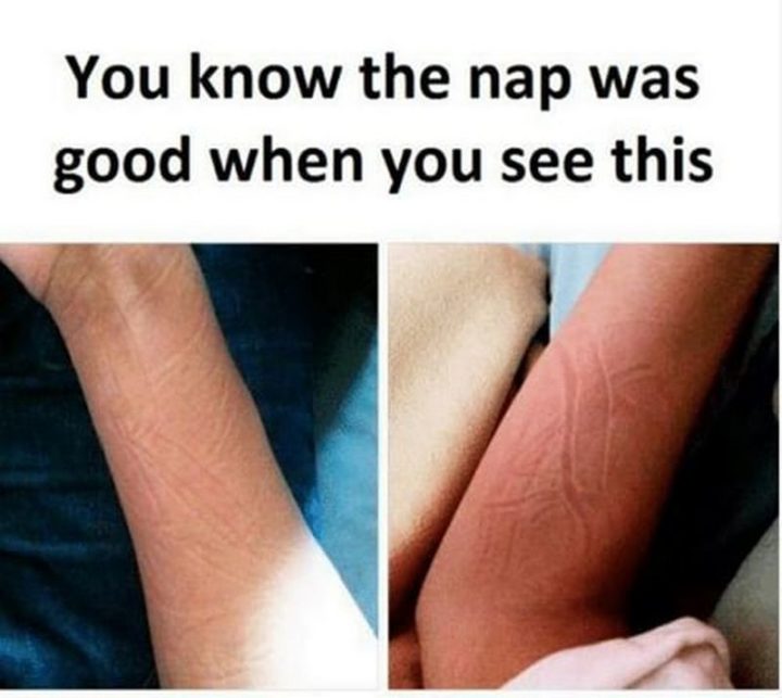 37 Best Exhausted Memes - "You know the nap was good when you see this."