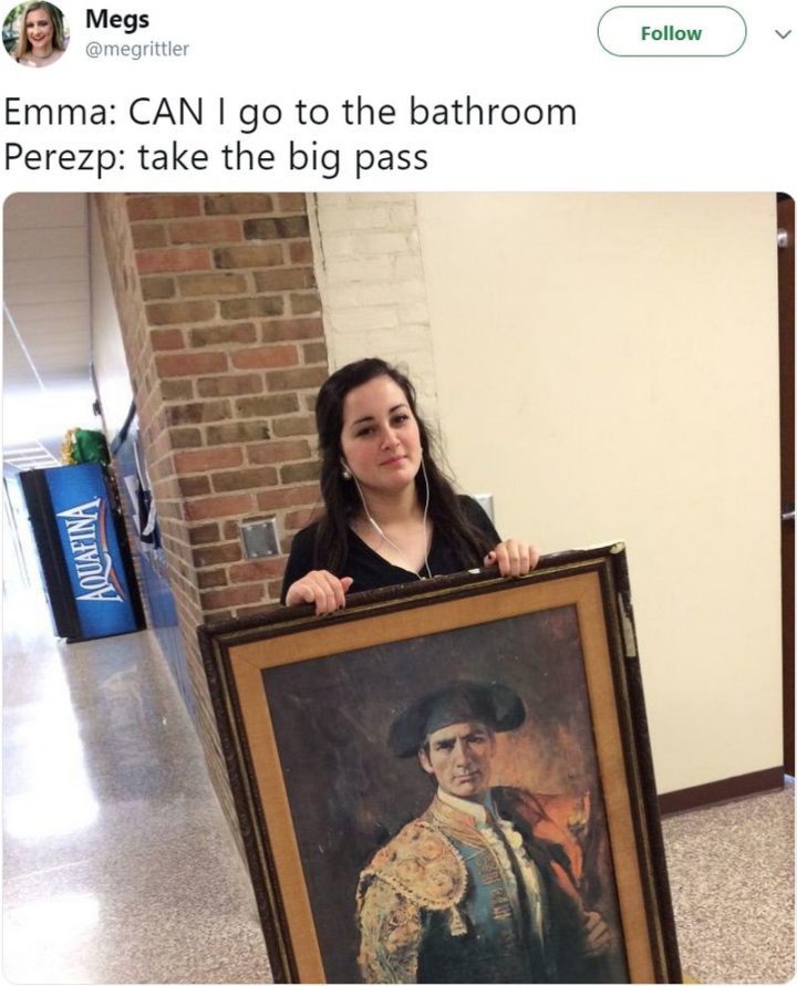 53 Funny Hall Passes - Fine art.