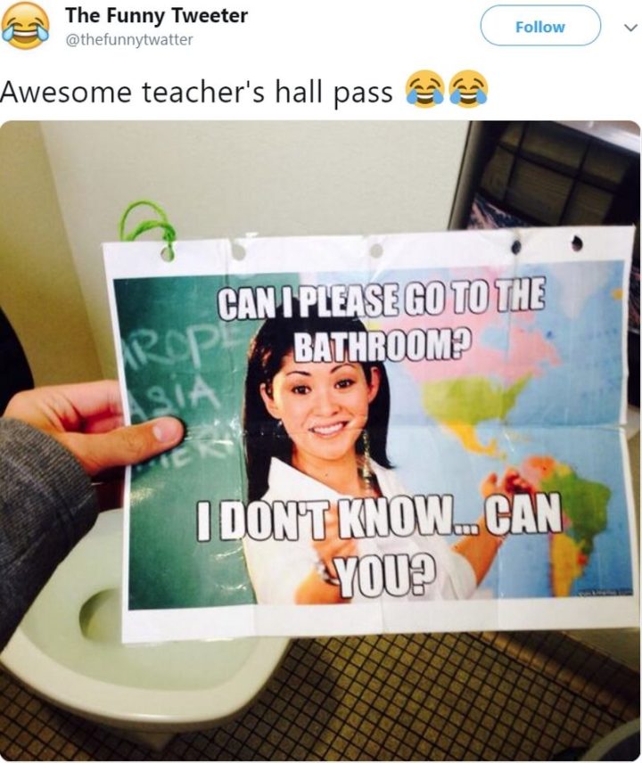 53 Funny Hall Passes - 