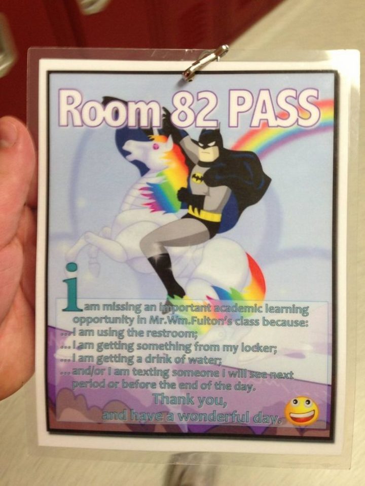 53 Funny Hall Passes - 