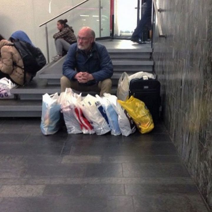 Miserable Men - So many bags...