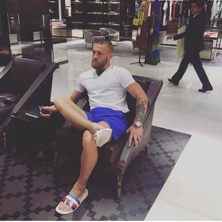 Miserable Men - Is that Conor McGregor waiting for his girlfriend?
