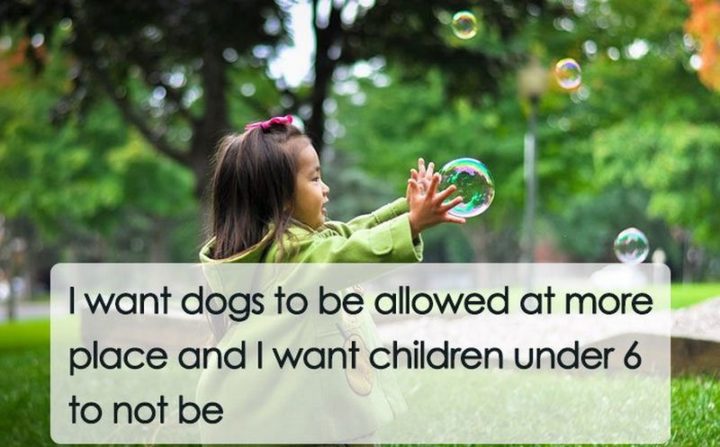 Millennials Choosing Pets Over Kids - "I want dogs to be allowed at more places and I want children under 6 to not be."
