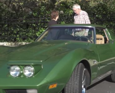 Father Gets the Surprise of His Life After Spotting a 1973 Corvette Stingray