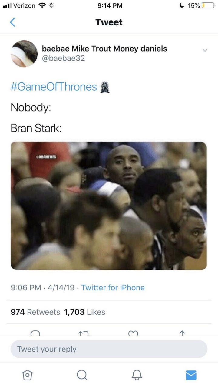 91 Game of Thrones Memes - "Game of Thrones. Nobody. Bran Stark."