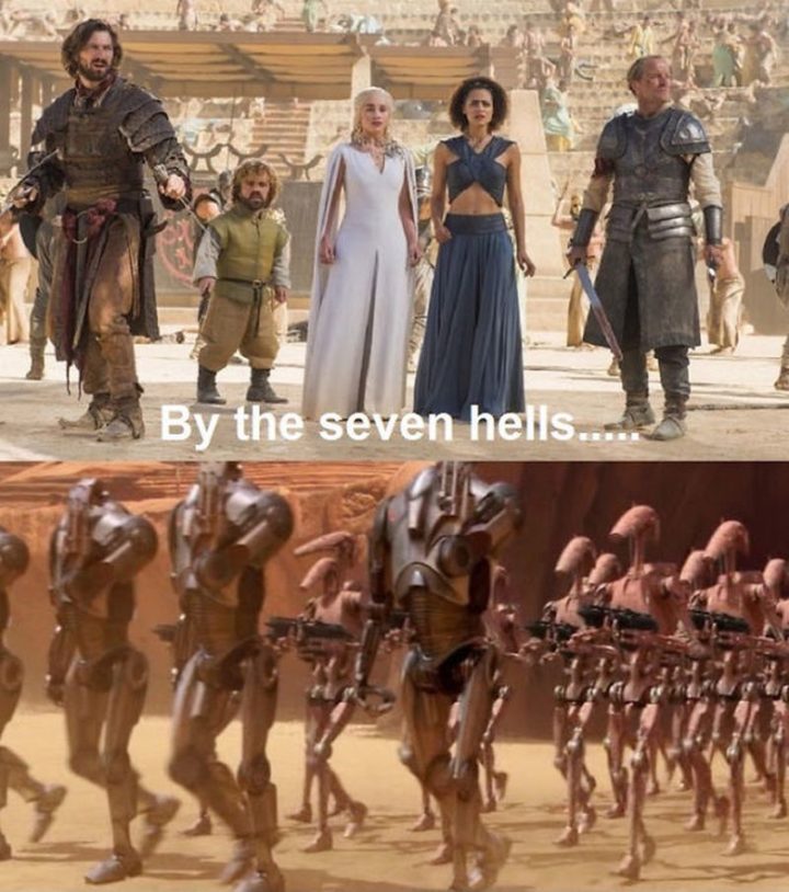 "By the seven hells..."