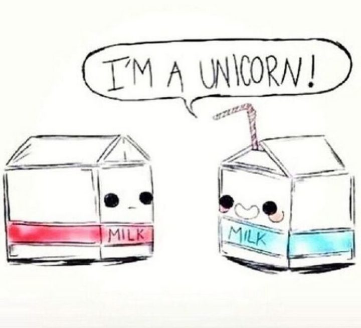 101 Funny Memes - "I'm a unicorn!"
