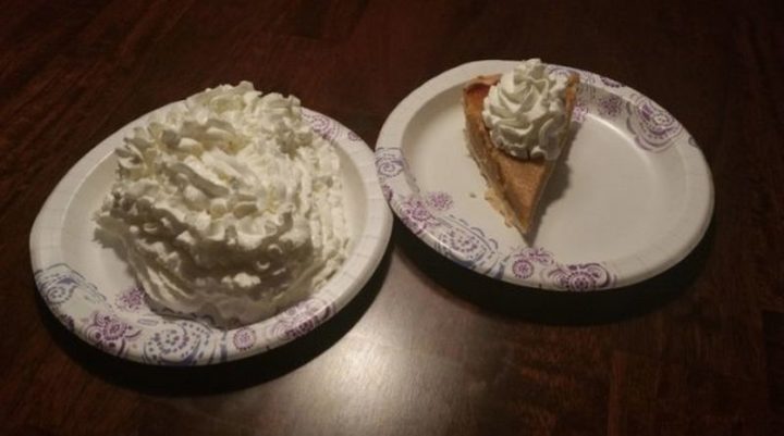 Two Types of People - Two types of pie eaters.